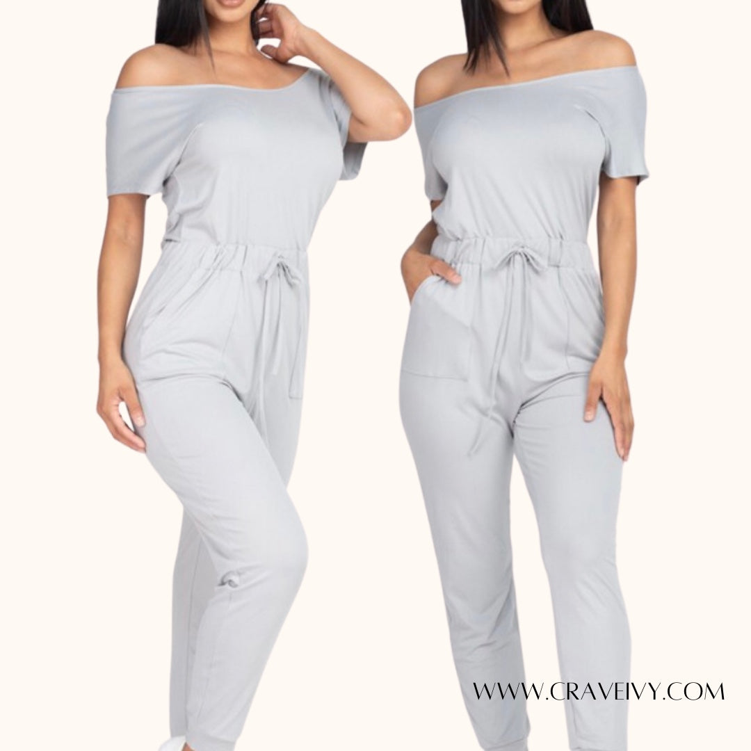 Grey Romper
