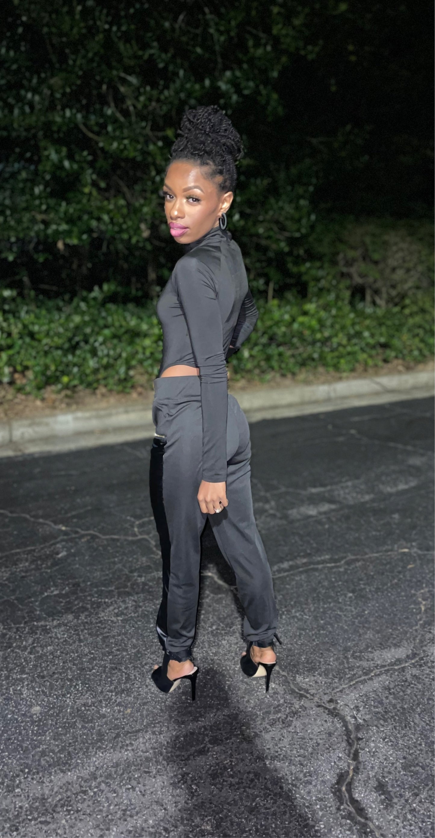 Long Sleeve Mock Neck Bodysuit